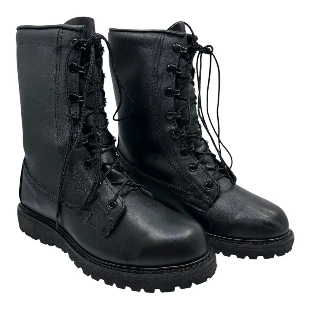 Bates GORE-TEX Infantry Combat Boots Vibrant Sole MEN'S‎ 5.5 Wide New Old Stock